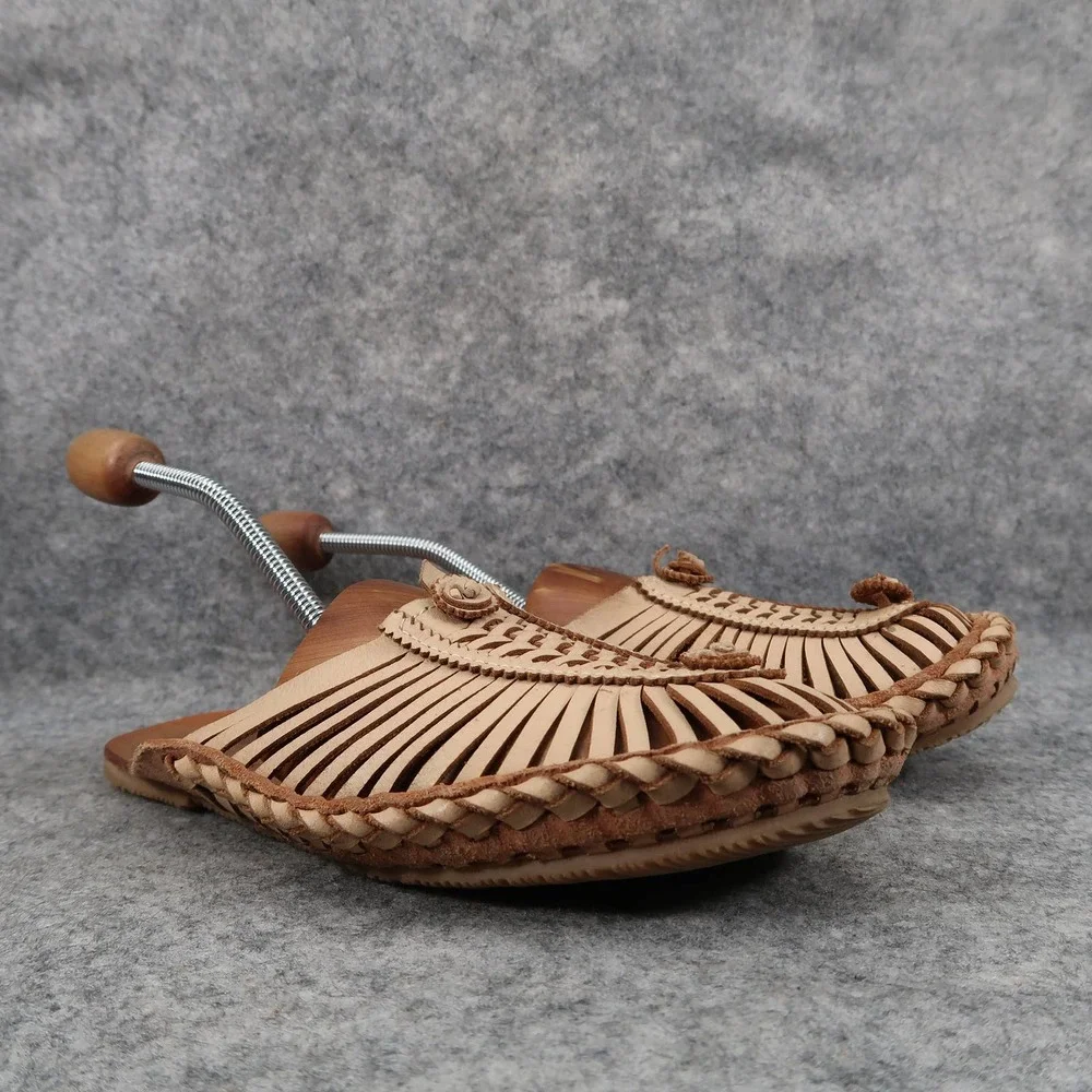 Matisse Amuse Society Shoes Womens 8 Morocco Mule Woven Leather Flats Slip On